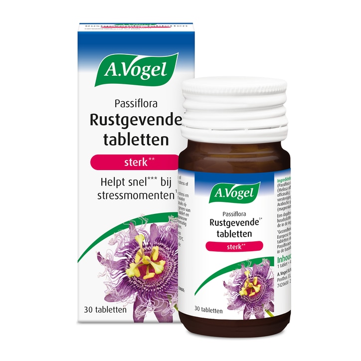 A.Vogel Passiflora Rustgevend Sterk (30 Tabletten)