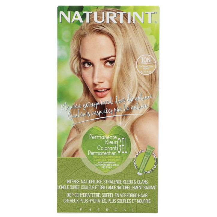 Naturtint Permanent Coloration capillaire 10N Aube Blond clair - 170ml-1