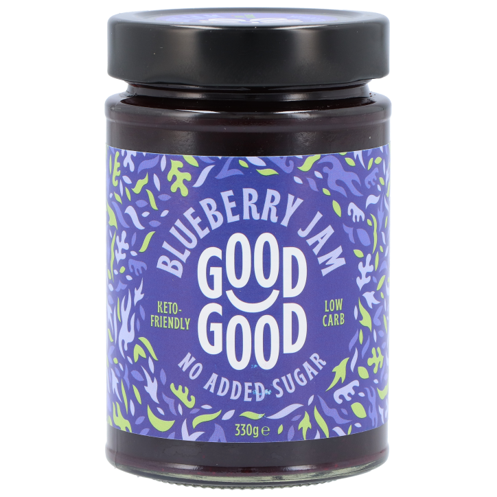 Good Good Sweet Jam Blueberry Met Stevia - 330g