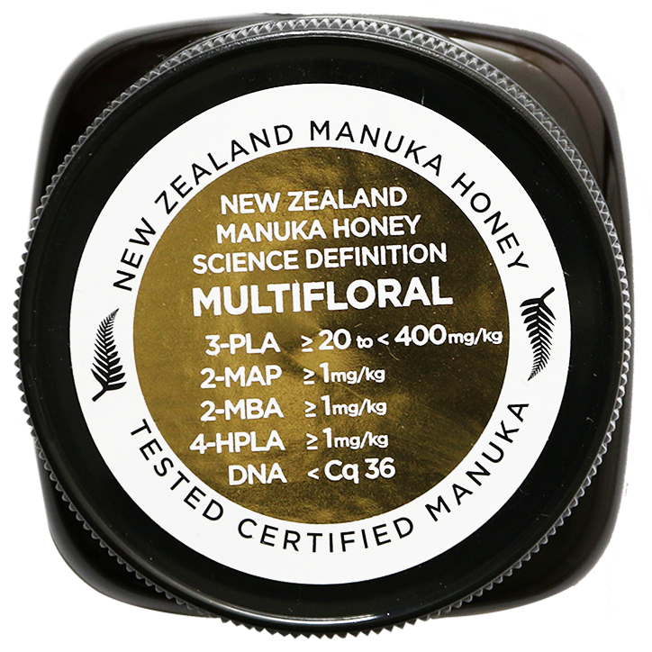 Miel de Manuka certifié avec MGO 370 + (UMF 12+), de Naki, 250g