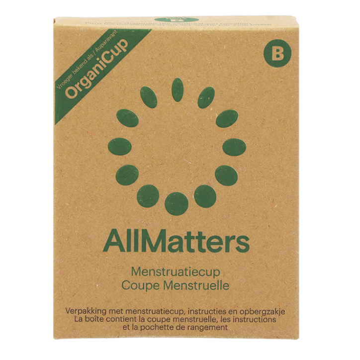 AllMatters (OrganiCup) Menstruatiecup - Maat B