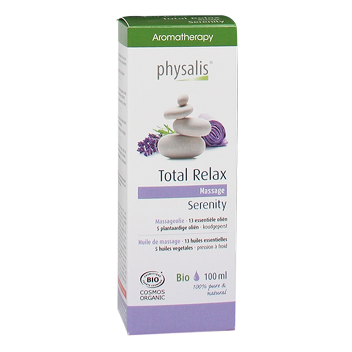 Physalis Huile de Massage Total Relax (100ml)-1