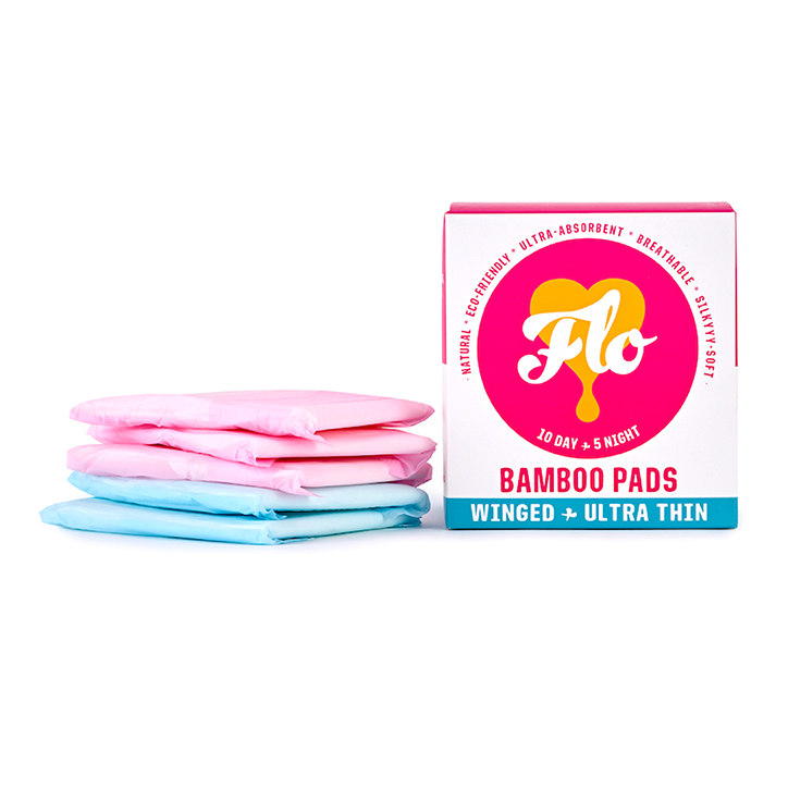 Flo Bamboo Pads Day & Night - 15 pack