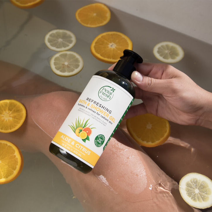 Petal Fresh Refreshing Bath & Shower Gel Aloe & Citrus - 475ml-3