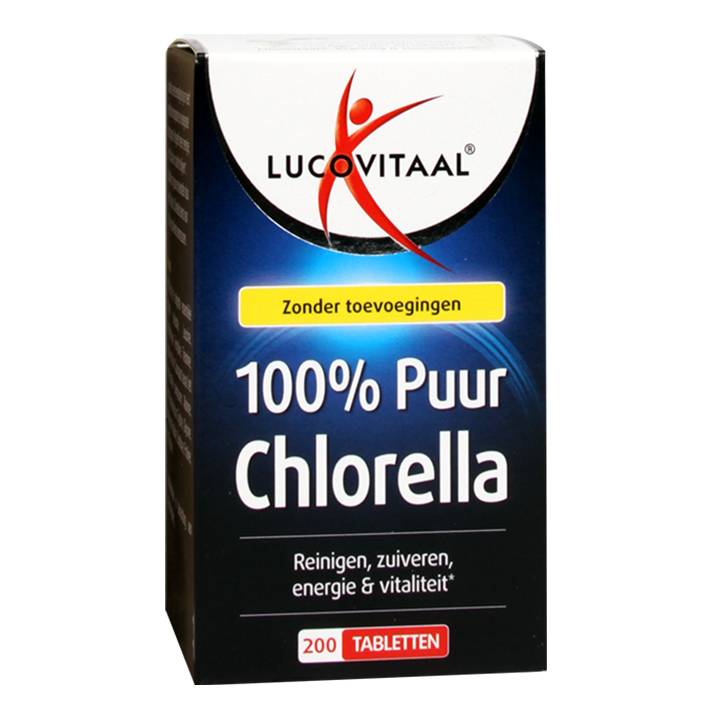 Lucovitaal 100% Puur Chlorella - 200 tabletten