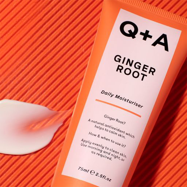 Q+A Ginger Root Daily Moisturiser - 75ml-3