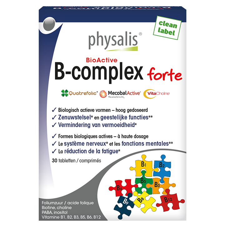 Physalis B-Complex Forte (30 tablettes)-1