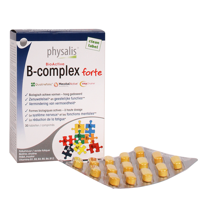 Physalis B-Complex Forte (30 Tabletten)-2