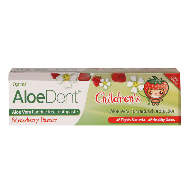 Aloe Dent Kindertandpasta Aardbei - 50ml