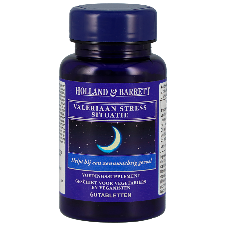 Holland & Barrett Valeriaan Stress Situatie - 60 tabletten