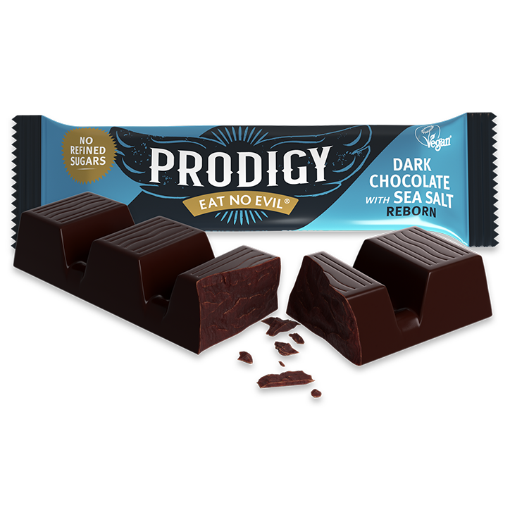 Prodigy Dark Chocolate Bar Sea Salt - 35g-3