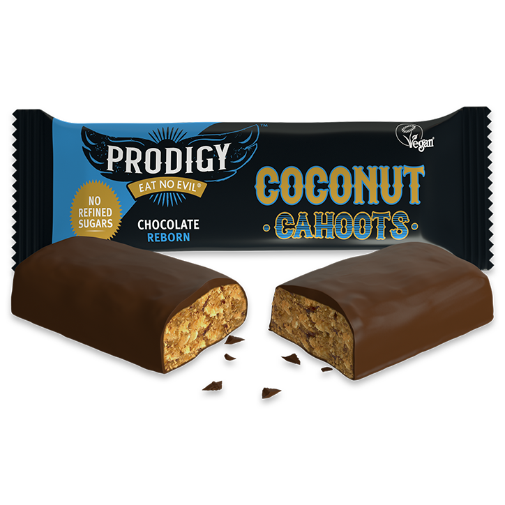 Prodigy Cahoots Chocolate Bar Coconut - 45g-3