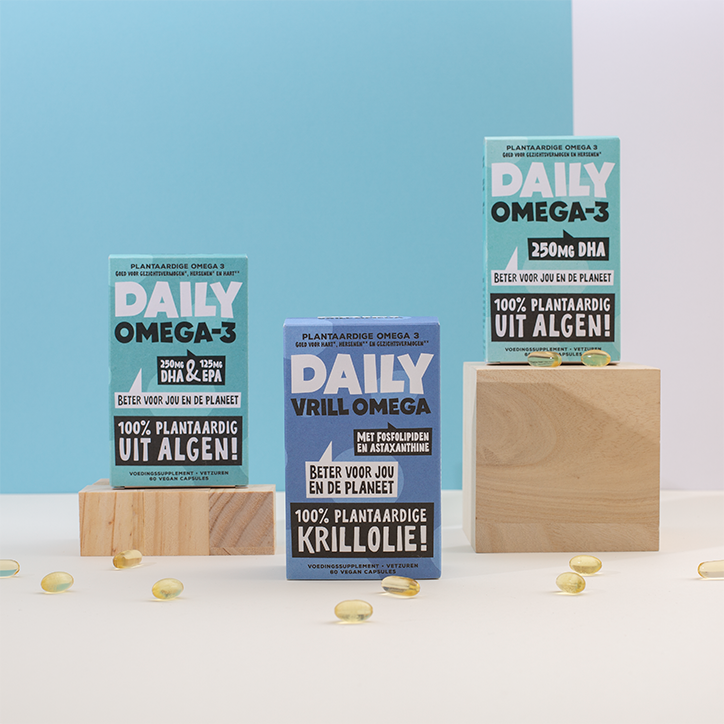 Daily Supplements Daily Omega-3 met DHA (60 Capsules)
