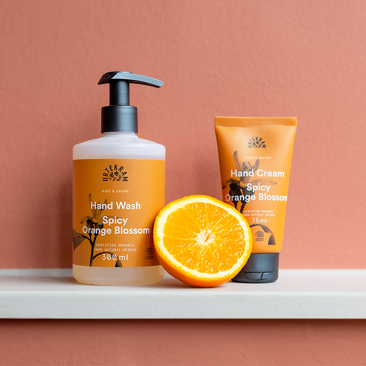 Urtekram Rise & Shine Hand Wash Spicy Orange Blossom - 300ml-2