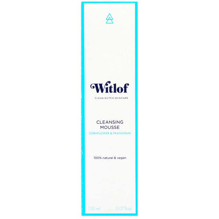 Witlof Skincare Cleansing Mousse Cornflower & Frangipani - 150ml-2