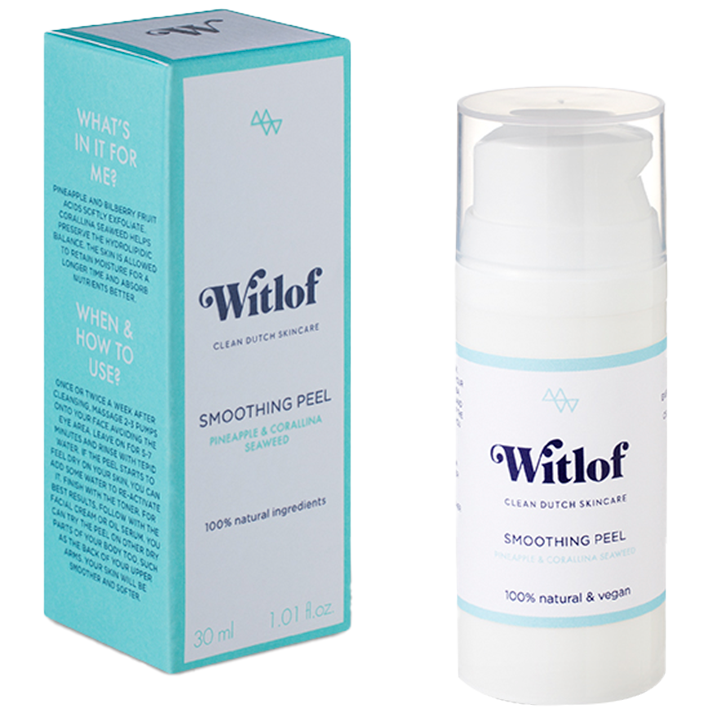 Witlof Skincare Smoothing Peel Pineapple & Corallina Seaweed - 30ml-1