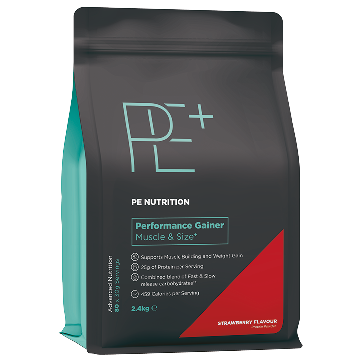 PE Nutrition Performance Gainer parfum fraise (2400 g)-1