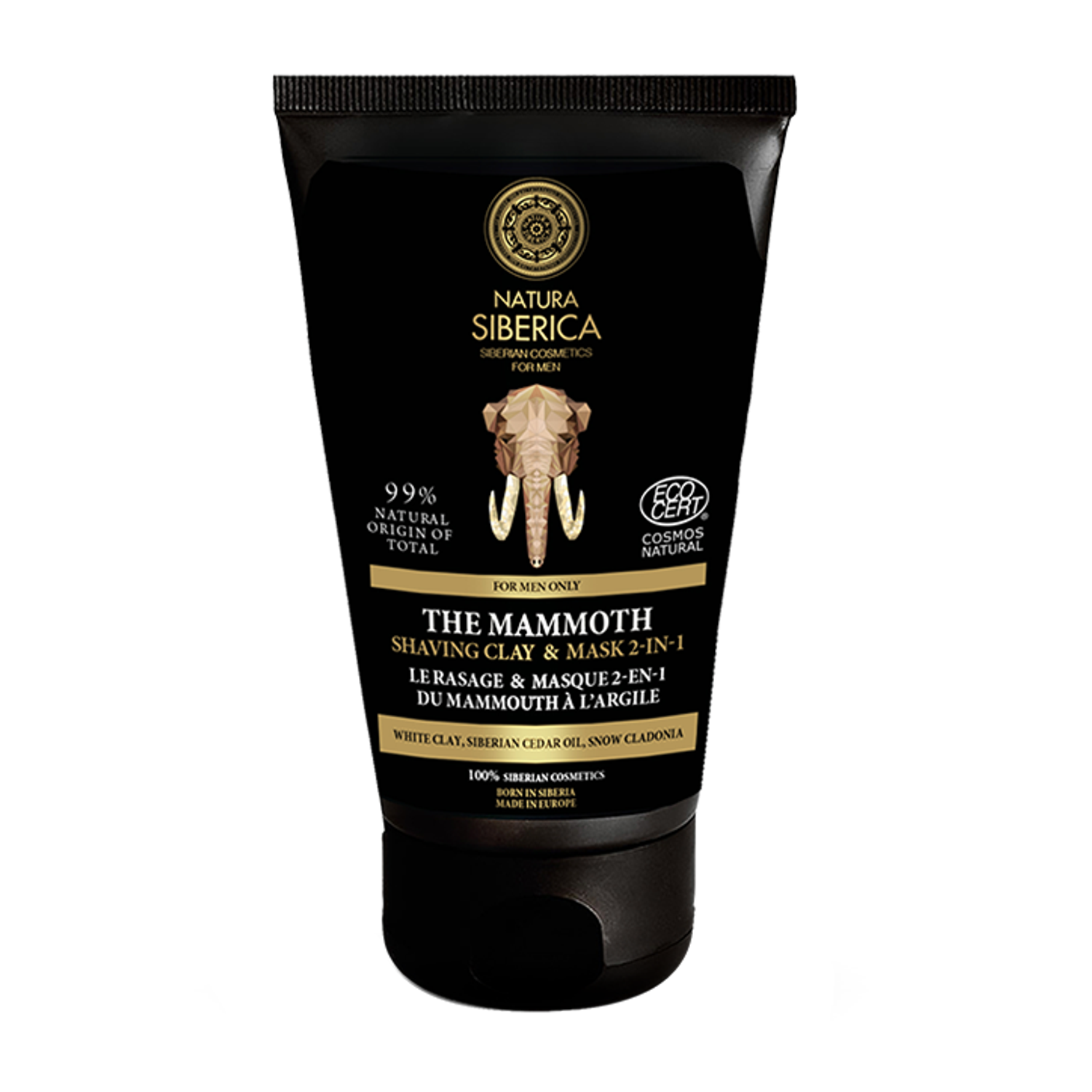 Natura Siberica For Men Shaving Clay & Mask 2in1 (150ml) Holland