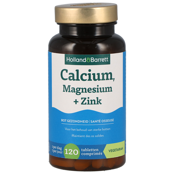 Holland & Barrett Calcium, Magnesium & Zink - 120 Tabletten-1