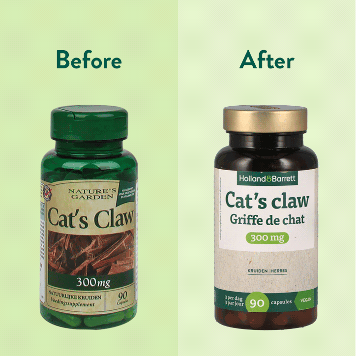 Holland & Barrett Cat's Claw 300 mg - 90 capsules-4