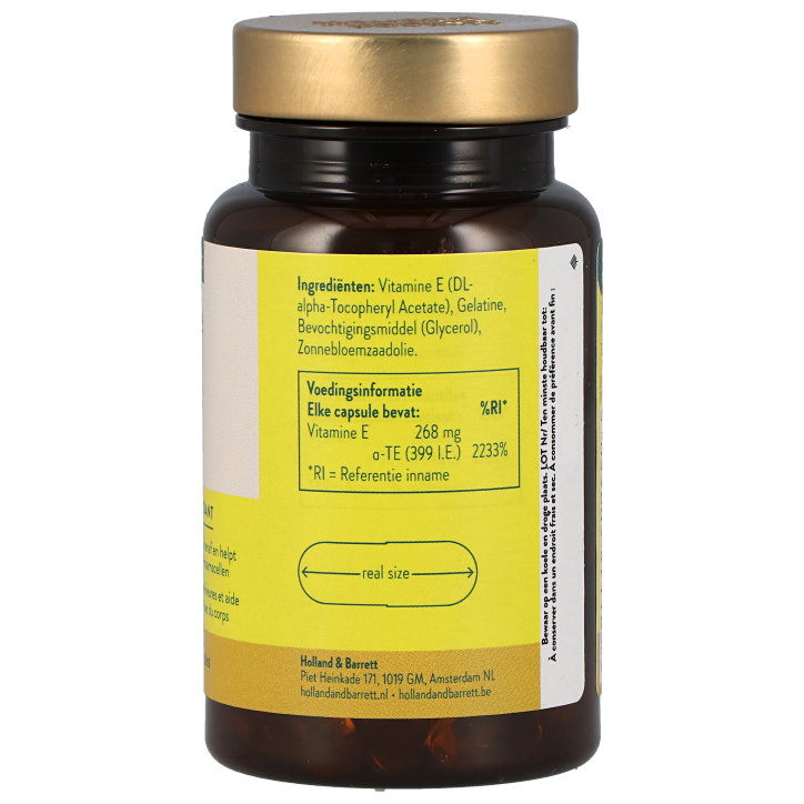 Holland & Barrett Vitamine E 268mg - 90 capsules