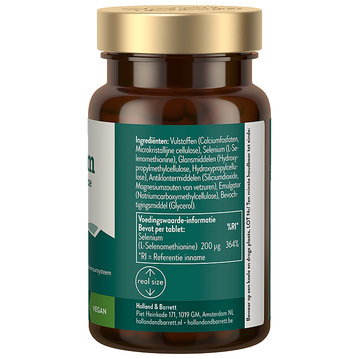 Holland & Barrett Selenium L-selenomethionine 200mcg - 240 tabletten