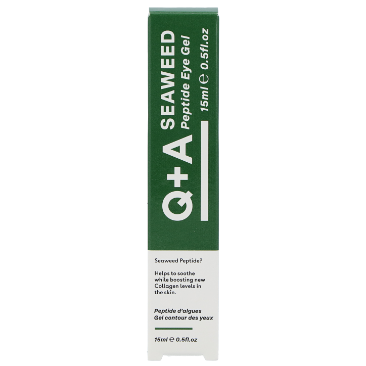 Q+A Seaweed Peptide Eye Gel - 15ml-1