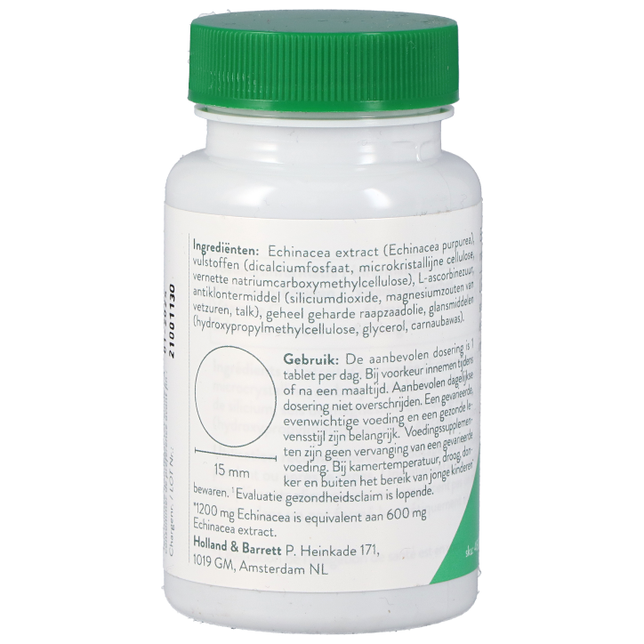 Holland & Barrett Echinacea Forte & Vitamine C, 1200mg (60 Tabletten)