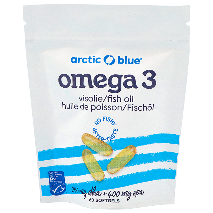 Arctic Blue Omega 3 Visolie met DHA & EPA - 60 capsules-1