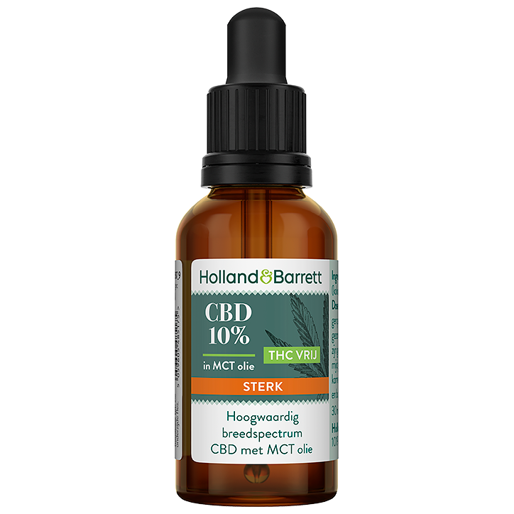 Holland & Barrett CBD Olie Sterk 10% (30ml) | Holland & Barrett