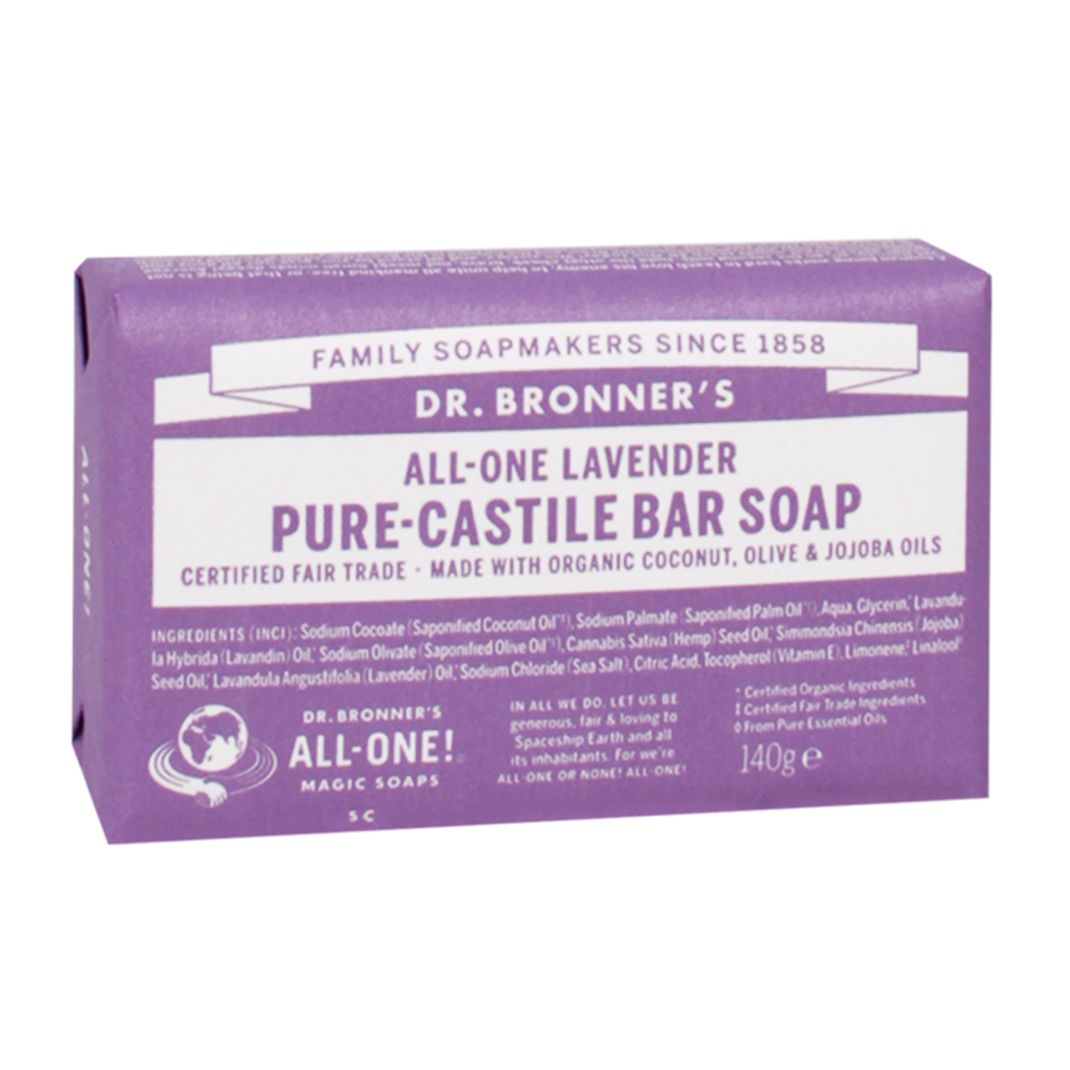 Dr Bronner's Lavendel Zeep kopen bij Holland & Barrett