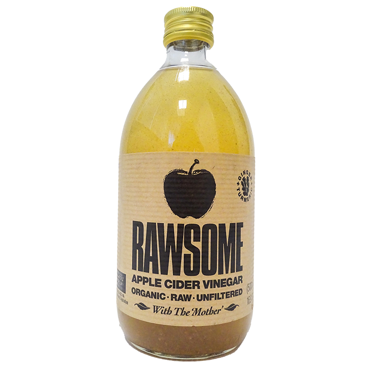 Rawsome Vinaigre de Cidre de Pomme Curcuma et Gingembre Bio - 500ml-1