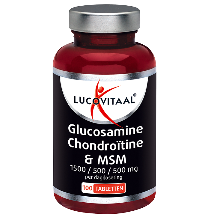 LucovitaalGlucosamineChondroïtineMSM-100tabletten