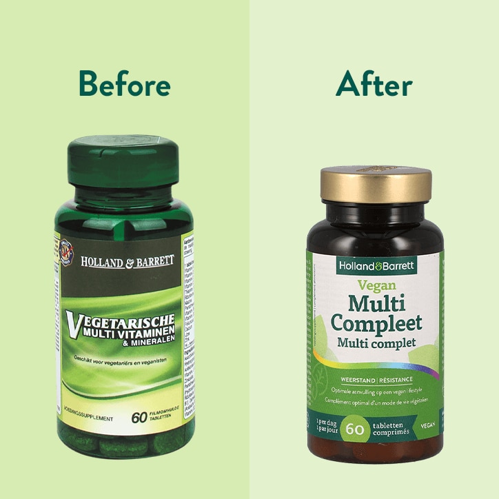 Holland & Barrett Vegan Multi Compleet - 60 tabletten