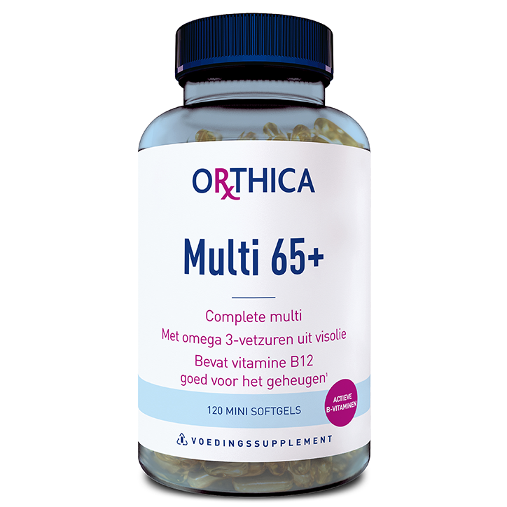 Orthica Multi 65+ - 120 Mini Softgels