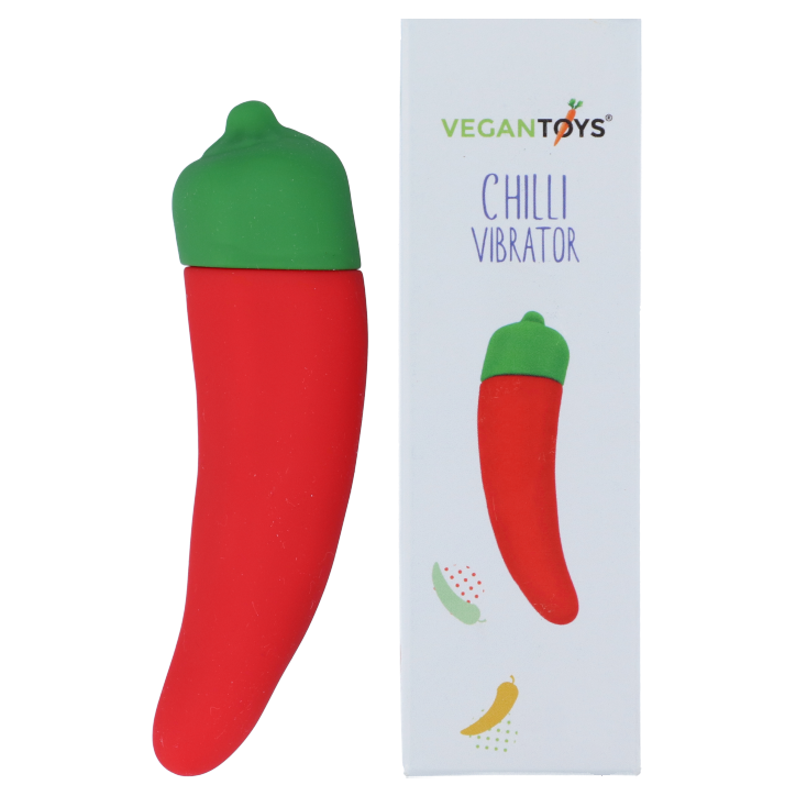 Vegan Toys Vibromasseur Chili - 2 x 2.6 x 11.5 cm-1