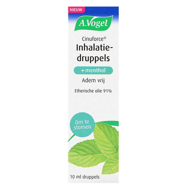 A.Vogel Cinuforce Inhalatiedruppels + Menthol - 10 ml