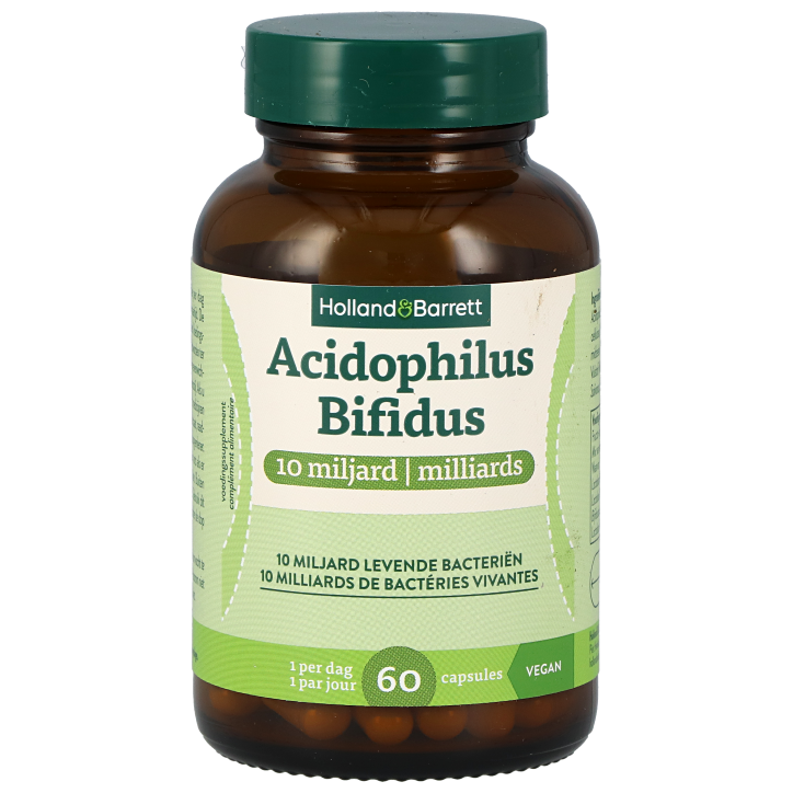 Holland & Barrett Acidophilus Bifidus 10 mill - 60 capsules-1