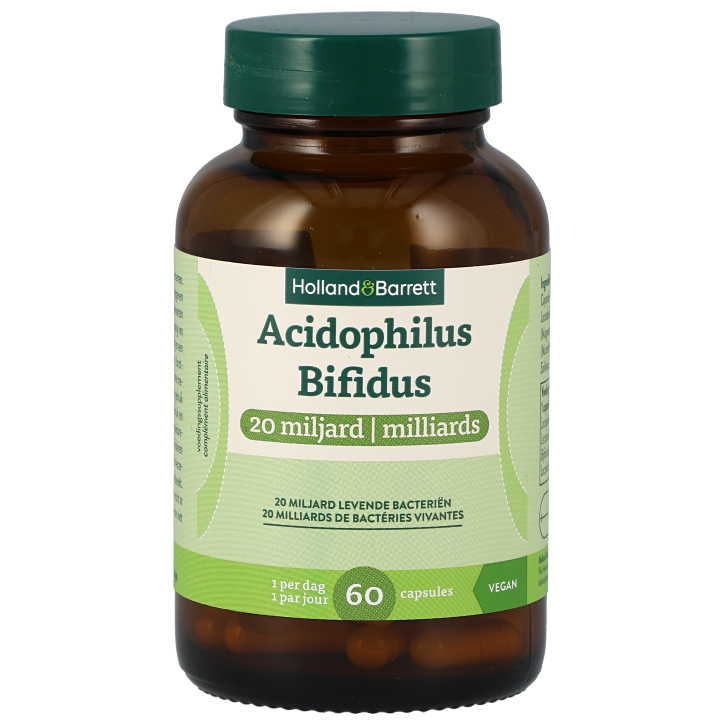 Holland & Barrett Acidophilus Bifidus 20 mill - 60 capsules-1