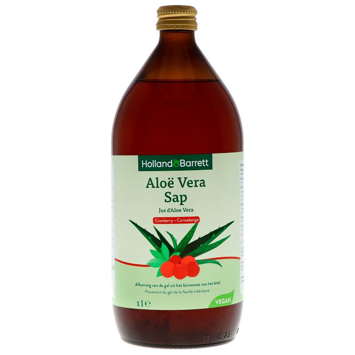 Holland & Barrett Aloe Vera Sap Cranberry - 1 L