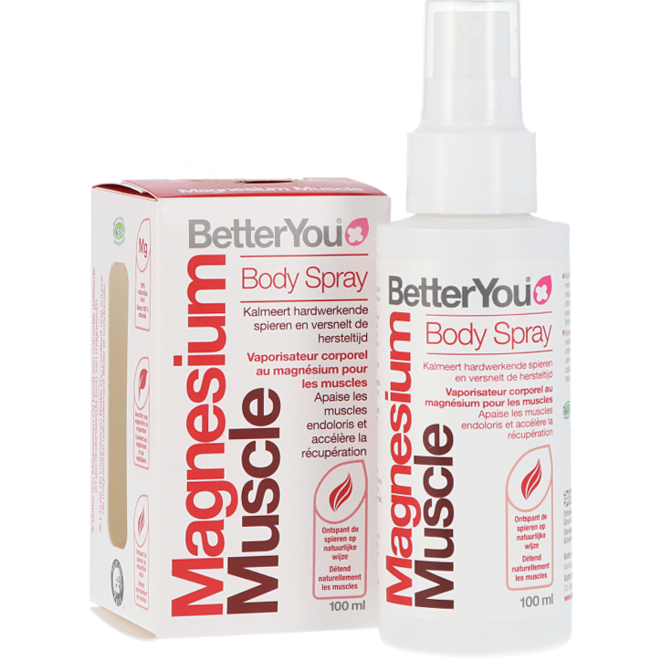 BetterYou Magnesium Muscle Body Spray - 100ml-2
