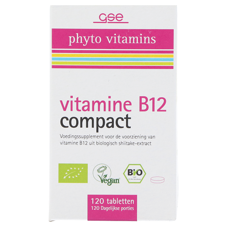 GSE Vitamine B12 Compact (120 tabletten)