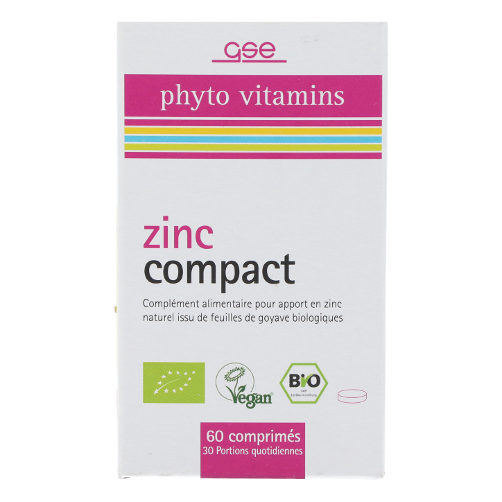 GSE Zink Compact (60 tabletten)-1