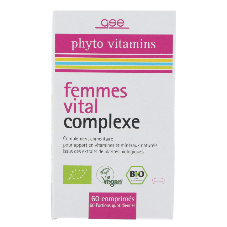 GSE Vrouwen Vitaal Complex (60 tabletten)-1