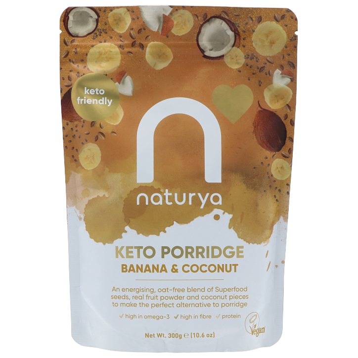 Naturya Keto Porridge Banana Coconut - 300g