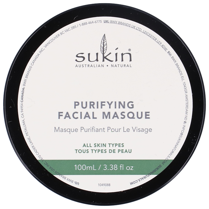 Sukin Masque Purifiant pour le Visage - 100ml-3