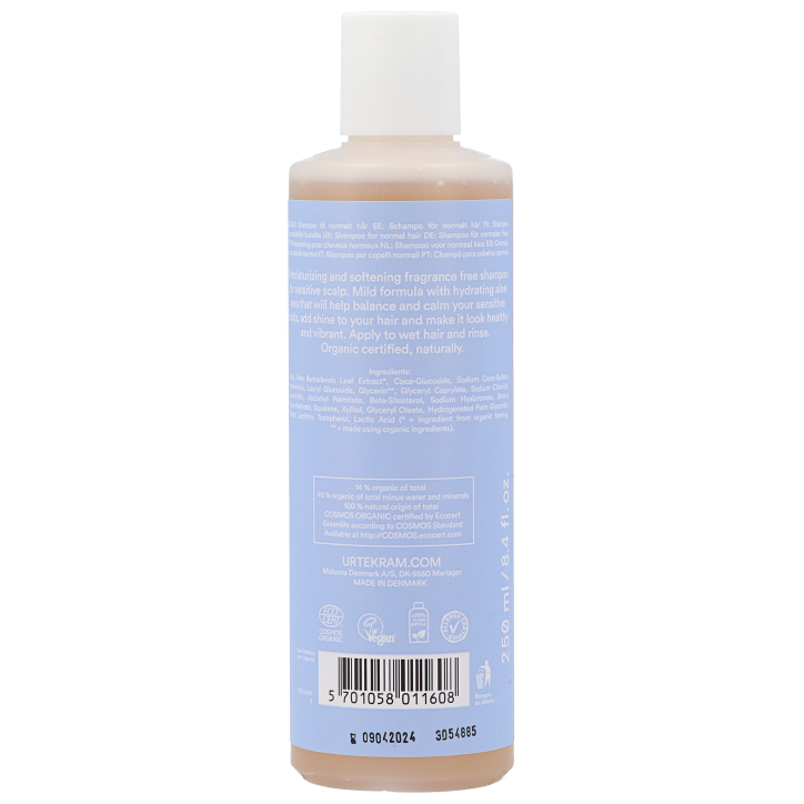 Urtekram Sensitive Scalp Shampoo - 250ml-2