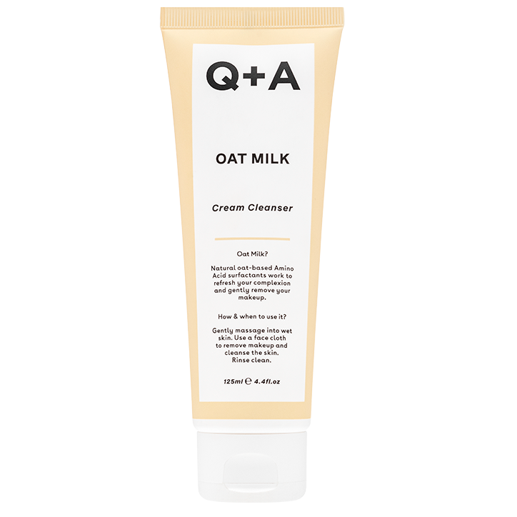 Q+A Oat Milk Cream Cleanser - 125ml-1