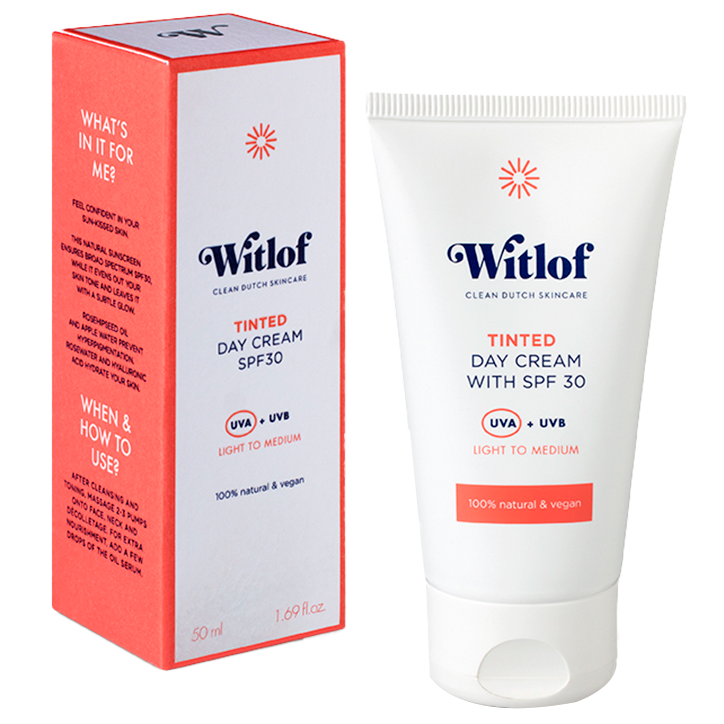 Witlof Skincare Tinted Day Cream SPF30 - 50ml-1