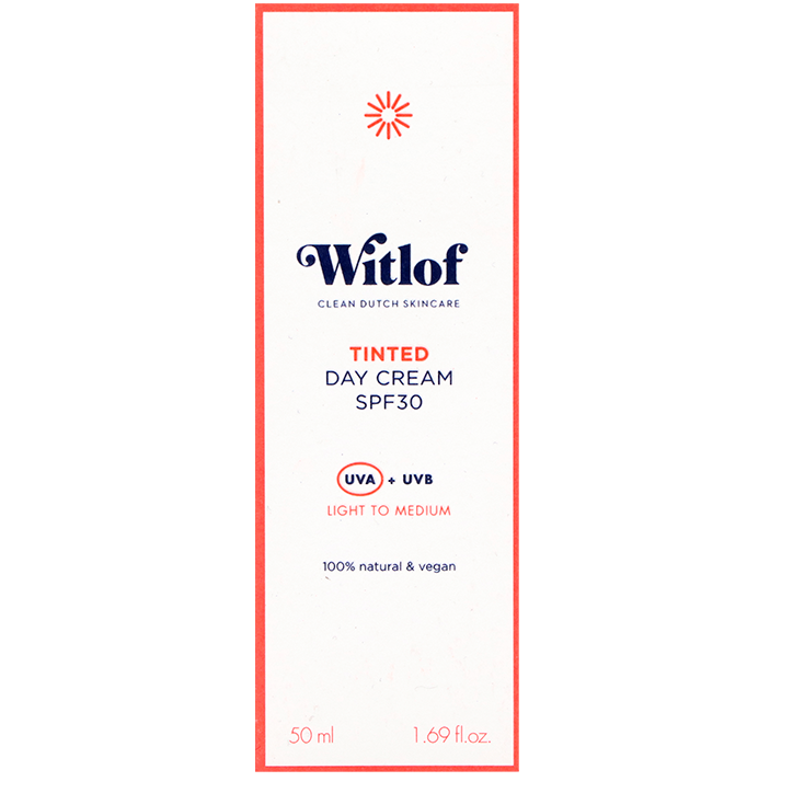 Witlof Skincare Tinted Day Cream SPF30 - 50ml-2